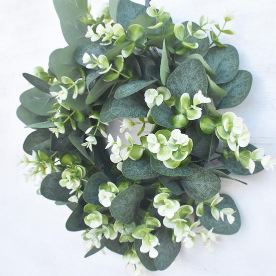 Artificial Eucalyptus Leaves Plant Wreath Party Wedding Hanging Decor Garland