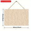 2D Flat Wooden Sign 30*20cm Whiskey & Cigar Themed Square Wooden Sign - Perfect for Bar, Restaurant, Home Decor | Versatile Hanging Wall Art