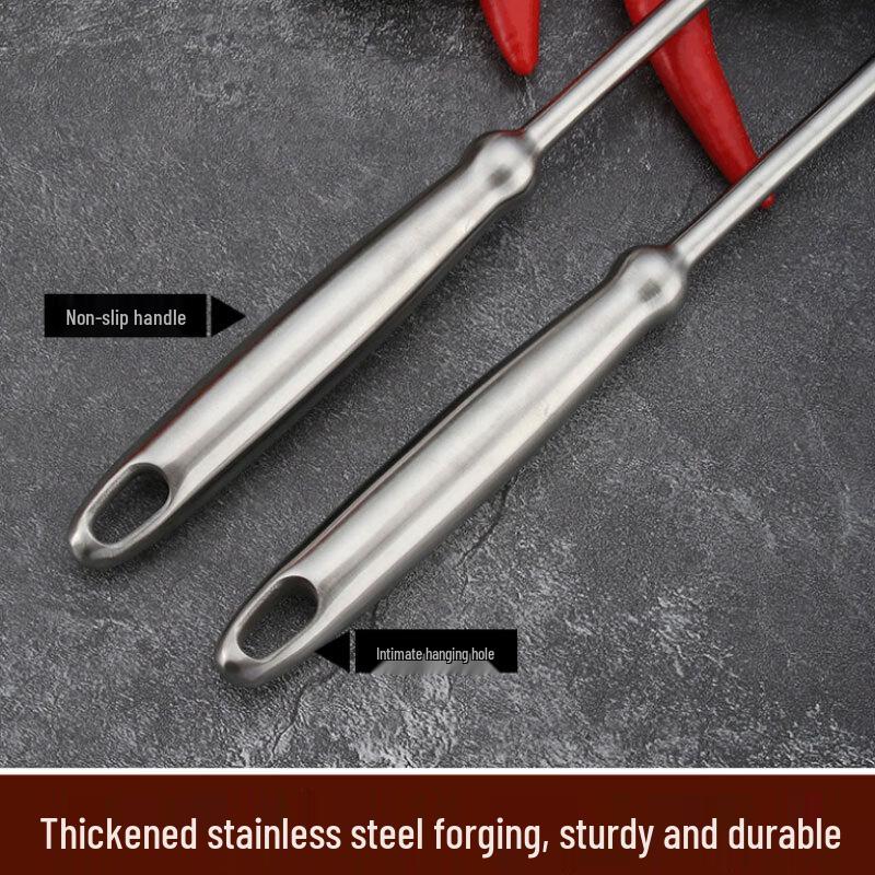 IBOER 304 Stainless Steel Kitchen Utensils with Gourd Handle