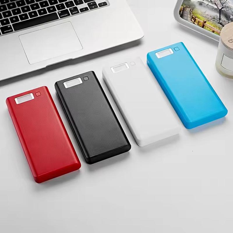 DIY Hülle 8*18650 Akku Powerbank Dual USB zum Aufladen von Telefonen 18650 Akku Aufbewahrungsbox Gehäuse Ohne Akku