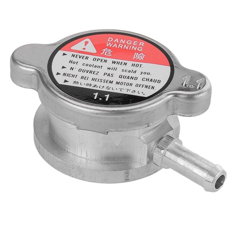 Universal Car 1-1/4  32mm ID Aluminum Weld On Radiator Filler Neck 1.25  With Radiator Cap