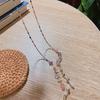 Personalized Bubble Bead Mask Chain Literary And Retro Glasses Chain Women'S Colorful Stainless Steel Glasses Hanging Chain (O-Chain)