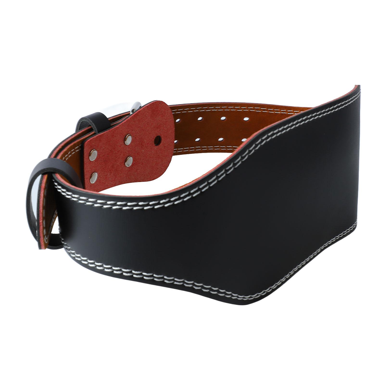 

Пояс для тяжелой атлетики PU Губчатая подкладка Сильная поддержка Мягкий пояс для пауэрлифтинга для тренировок 15 см высотой