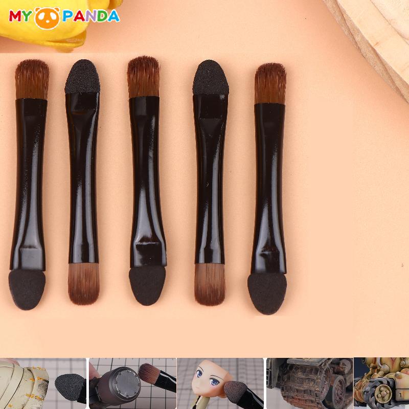 5Pcs Weathering Pen Brush Kit Double-headed Model Aging Stick Coloring Aging Tool For Model Building DIY Building Tools
