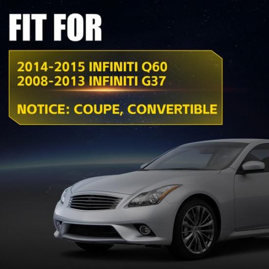 Front Left Right Bumper Bracket For Infinity G37 2008-2013 Q60 2014-2015