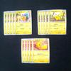 [First Come, First Served] Pikachu Pokemon Card Set of 15