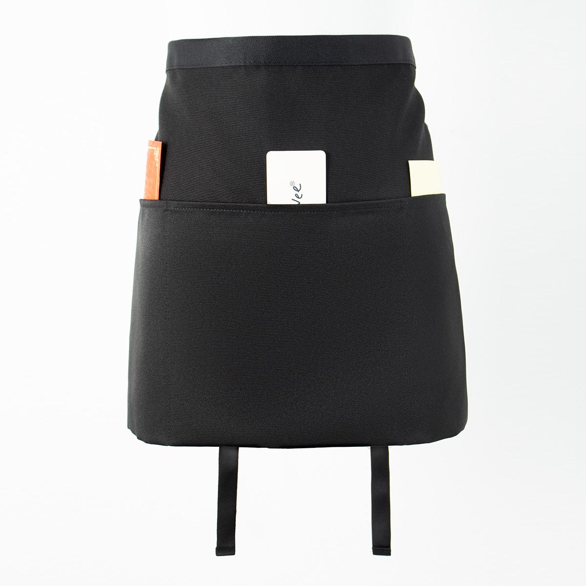 Waterproof Half-Body Three-Pocket Apron with Vacuum Packaging