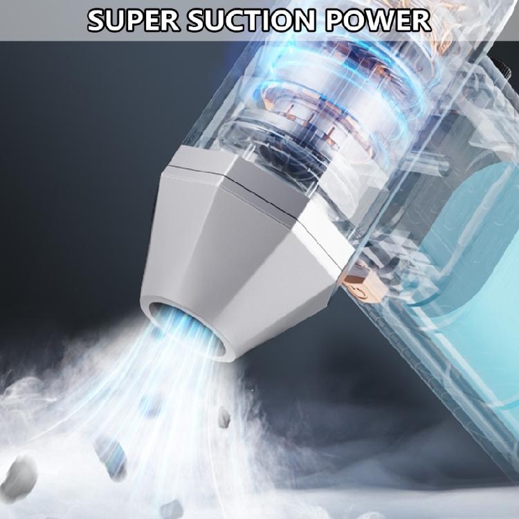 Quick Charging Handheld Car Vacuum Powerful Suction Cordless Handheld Cleaning for Pet Hair Car Detailing