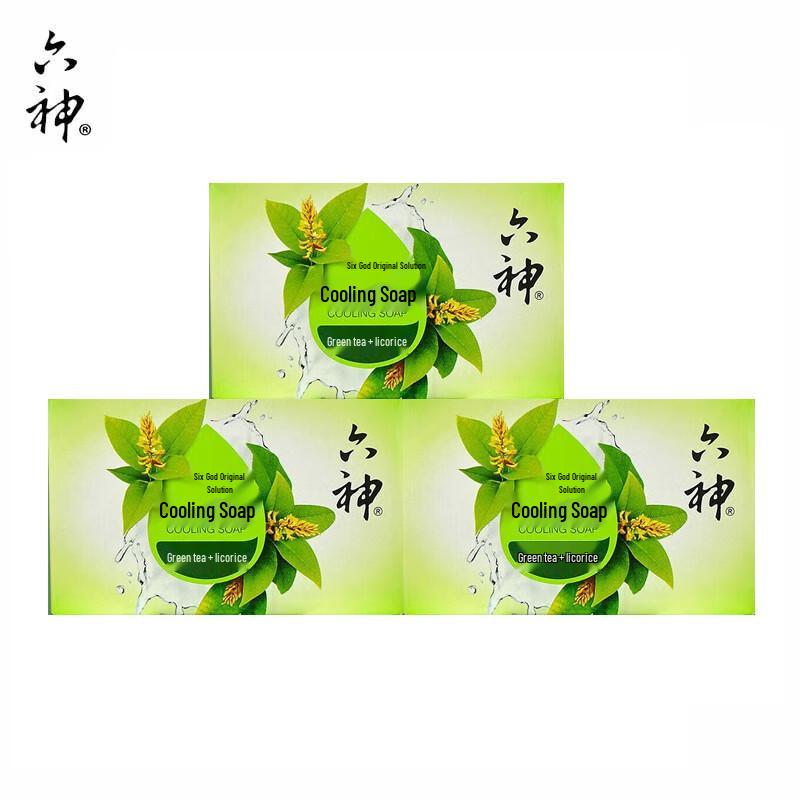 

Liushun Green Tea & Licorice Cool Soap