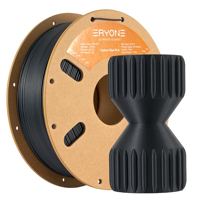 ERYONE Kohlefaser PLA 3D-Druckerfilament 1,75MM Durchmesser 1kg