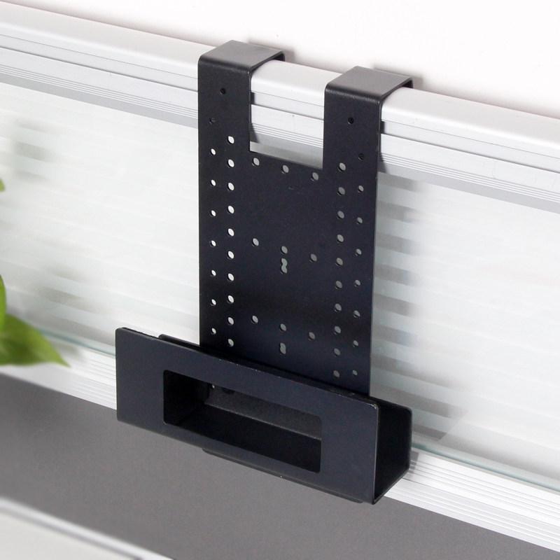 

Laptop Stand with Keyboard and Storage Hanger for Office Desk Workstation Black Hangable Panel, 0-2.6cm Thickness