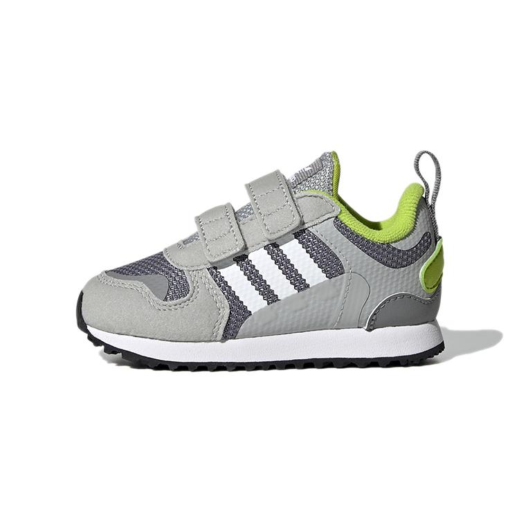 

Adidas Originals ZX 700 HD CF I Suede Abrasion Resistant Low top Toddler Shoes Gray Infant And Toddler GZ7517