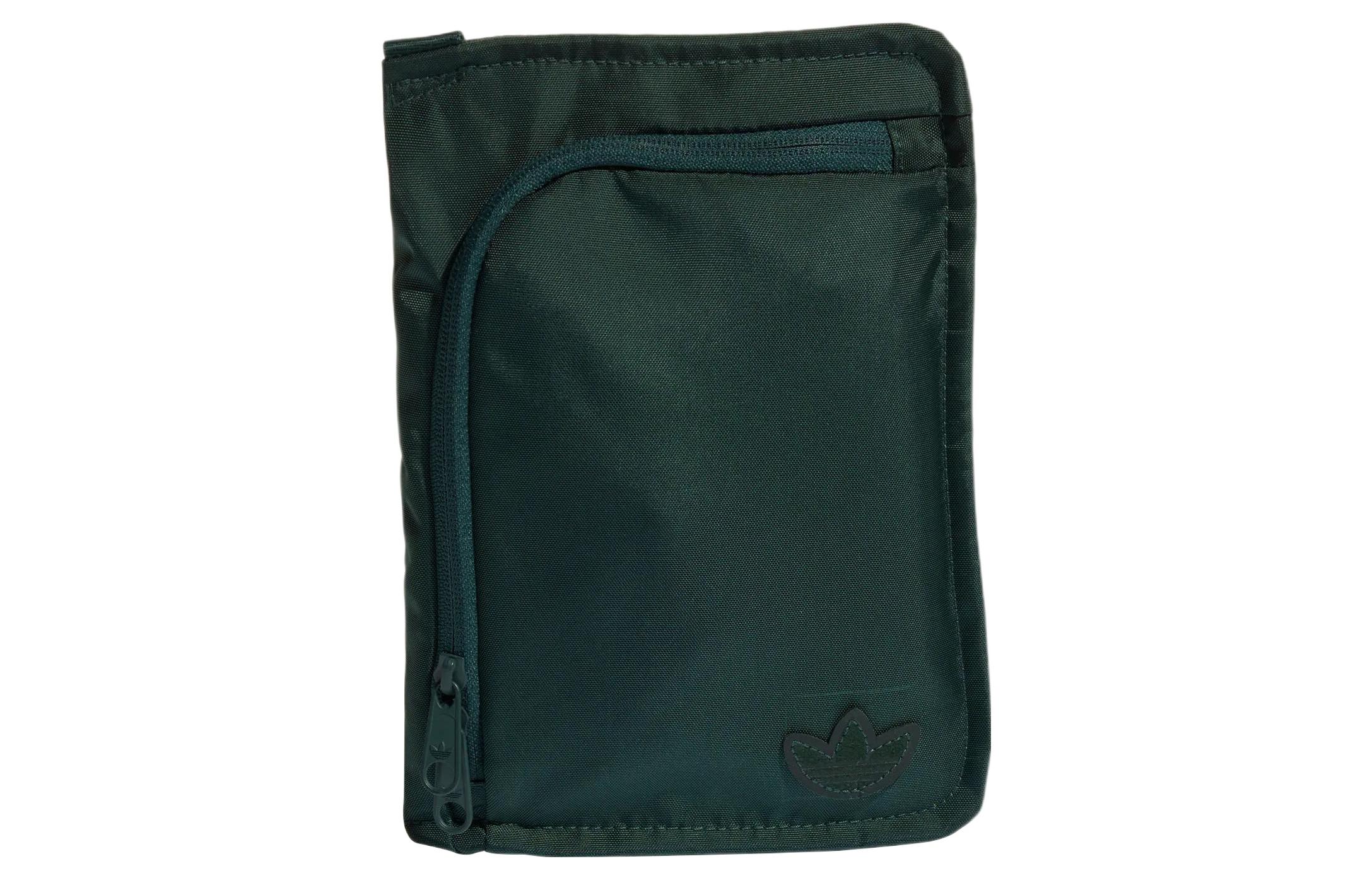 Adidas Originals Polyamide Sports Bag, Crossbody Bag Regular Unisex Green HL6708