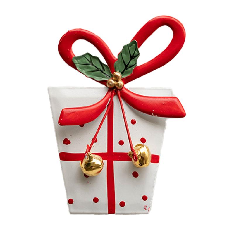 

Good-Wrought Iron Christmas Tree Pendant Star Bell Christmas Party Home Decoration Pendant