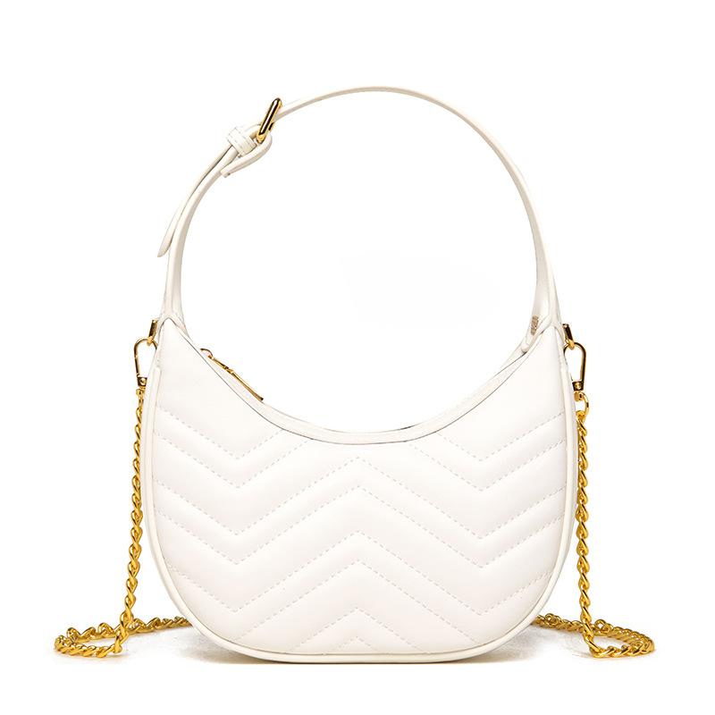 Leather Fashion Armpit Bag Summer Foreign Casual Shoulder Messenger Bag Simple Fashion Tote Bag Women