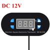 W1308 Digital Temperature Controller 12V 220V Microcomputer Thermostat Heat Cool Temp Control Electronics Thermostat with Sensor