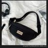 Summer Popular Couple Chest Bag Manufacturer Small Bag Women's New 2025 Popular Nylon Cloth Crossbody Bag Waist Bag