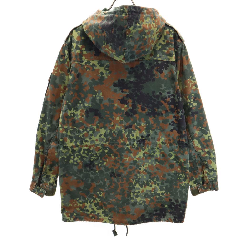 GERMAN MILITARY 90s euro military flector camo Military jacket Hoodie Men's Used