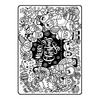 Customizable Christmas Room Decorations DIY Coloring Blanket for Kids Adults, Color Your Own Throw Blanket, 39.4" x Diy 55.1" with 24 Markers,