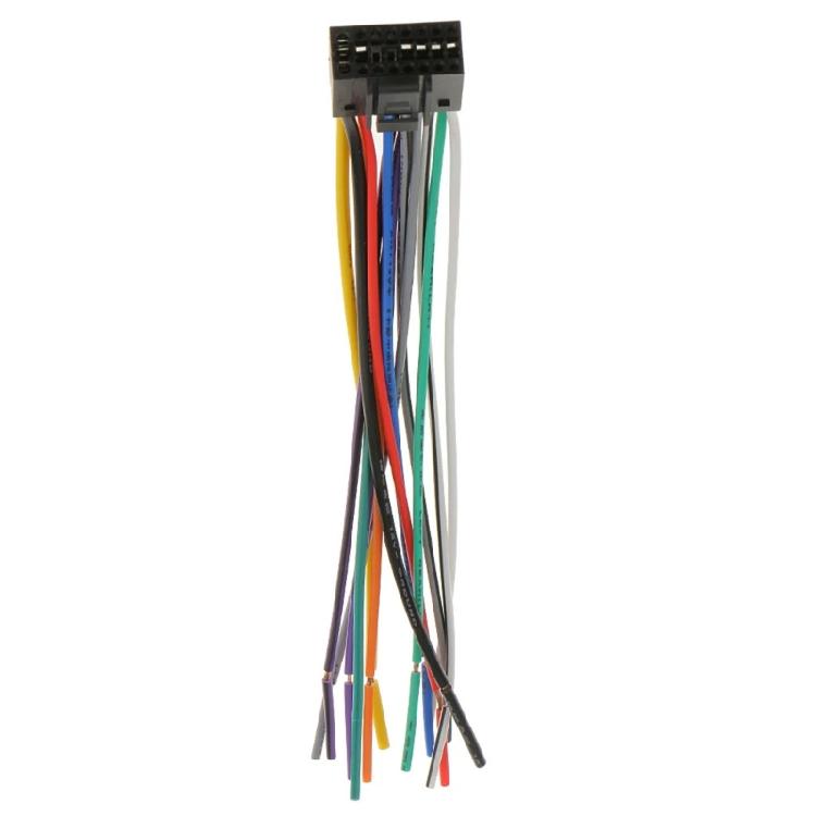 16Pin Radio Wiring Harnesses Plugs Fit for DVD Stereo Power Speaker