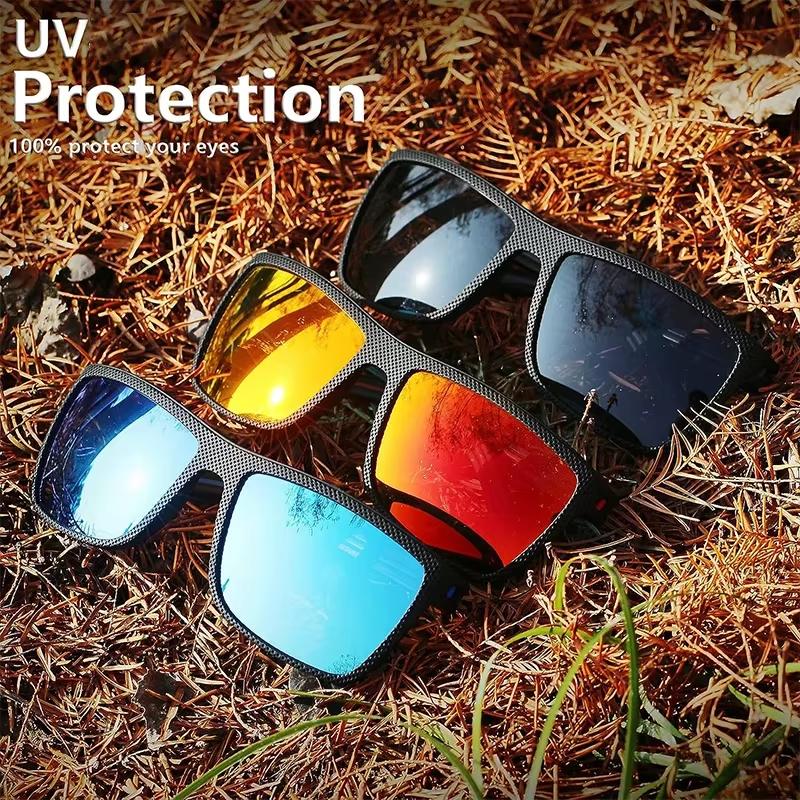 3PCS Amazing Men Polarized Sunglasses Unisex UV400 Glasses Fishing Goggles Outdoor Sport Eyewear  for Driving Fishing Cycling