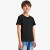 180g Pure Cotton Unisex Parent-Child T-Shirt with Printed Logo - Kids' Short Sleeve Tee