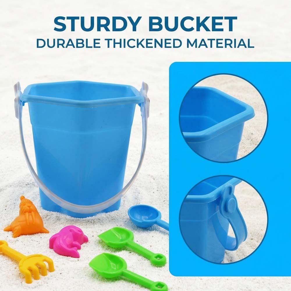 With Bucket Beach Shovel Bucket Set Crab Fish Mold Summer Beach Toys Beach Sand Play Toys  Gifts