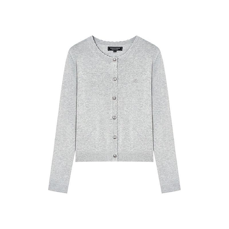 Teenie Weenie Women's Bear Knit Lace Collar Cardigan