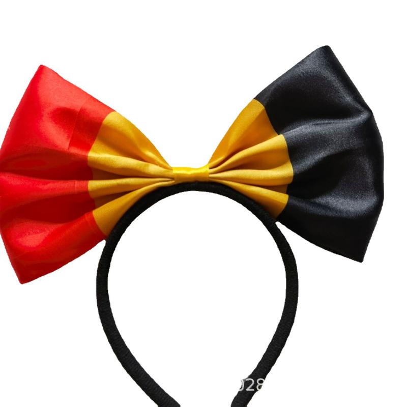 Flag Pattern Bow Headband  Simple Design Concept with Creative Elements