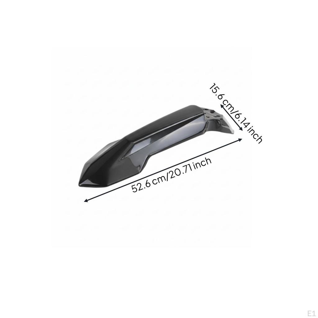 Motorcycle Front Mudguard Reinforced Glossy