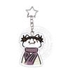 Jujutsu Kaisen Gojo Satoru Acrylic Keychain Exquisite Student Megumi Keyring Bag Decor Pendant  Keyring Yuji Birthday Gift