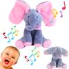 Interaktiver Elefant Akuku Plüschelefant Maskottchen Weicher Rosa