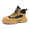 Autumn and winter new tooling boots men's fashion casual boots trendy retro outdoor hiking platform Martin boots men's shoes