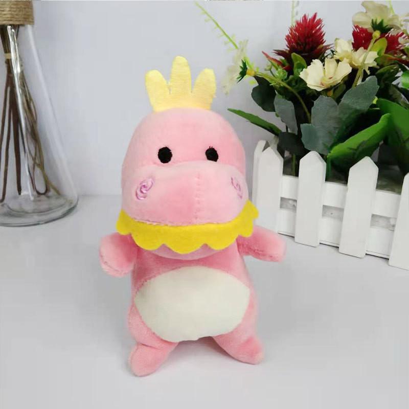 Adorable Cartoon Dinosaur Plush Toy Keychain For Kids Cute Stuffed Animal Gift