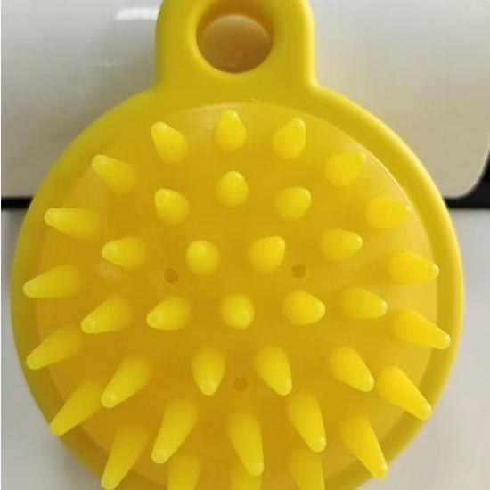 Japanese Silicone Scalp Massage Shampoo Brush & Comb
