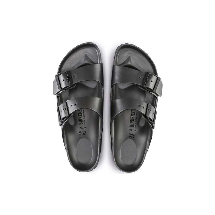 Birkenstock Arizona Double Buckle Breathable EVA Slide Sandals Unisex Sandals Gray 1001497