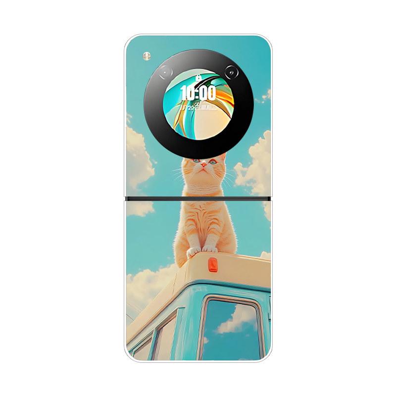 Phone Case For ZTE Nubia Flip Funda Coque For ZTE Libero Flip NubiaFlip Transparent Shockproof Hard PC Shell A304ZT Clear Capa