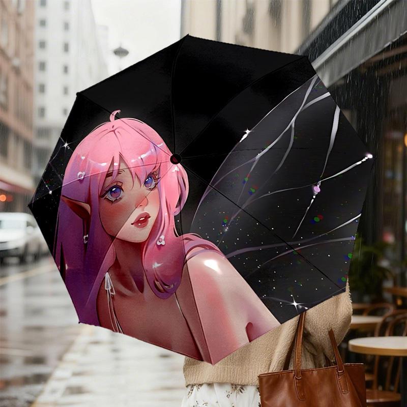 Enchanted Fairy Wings Umbrella: A Magical Companion for Outdoor Adventures   Auto Opening/Closing, Perfect Travel Accessory and Gift 107
