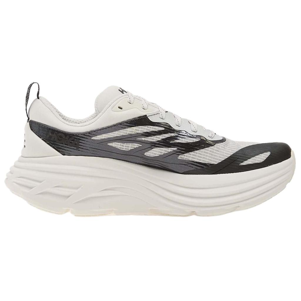 Hoka One One Bondi 8 Ts Comfortable Durable Waterproof Breathable Supportive Lightweight Rebound Low-Top Running Shoes Men Sneaker White 1178715-FLLC