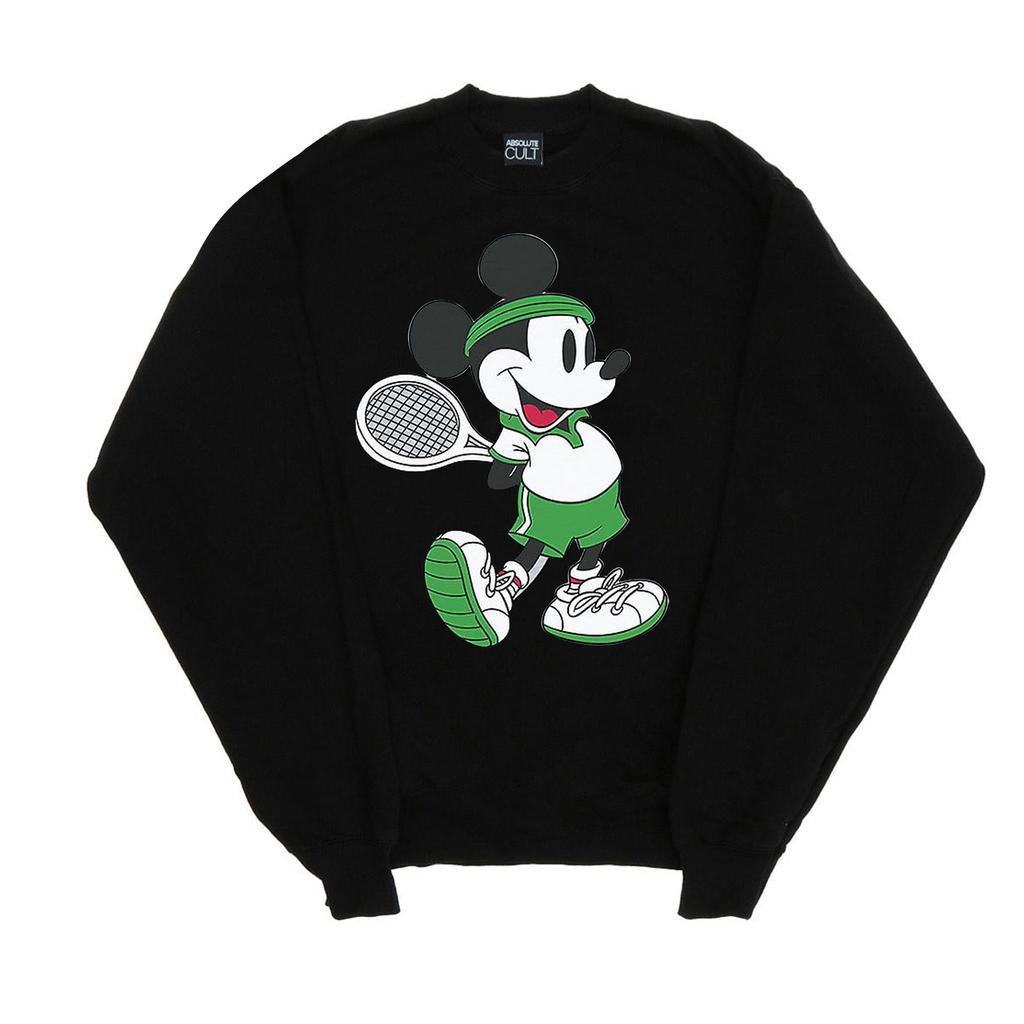 Disney Womens/Ladies Mickey Mouse Tennis Sweatshirt
