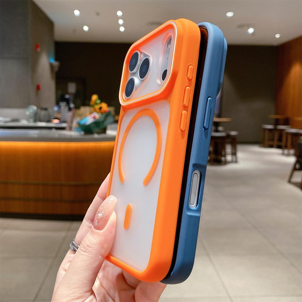 PC Matte Clear for Magsafe Phone Case for iPhone 17 16 15 14 13 12 11 Pro Max 11 14 15 16 PLus Magnetic Wireless Charging Covers