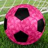 1 PZ Pallone da Calcio Floreale Rosa Taglia 5 Calcio Cucito a Macchina Universale Indoor/Outdoor Collezione Sorpresa n70