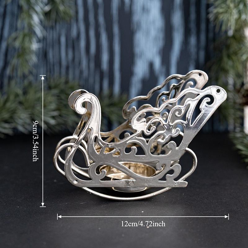 Christmas Candlestick Christmas Decorations Home Decor Elegant Classic Christmas Theme Scene Setting Various Styles