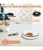 Dry Wet Food Cat Feeder with Timer 6 Meals Pet Food Auto Feeder Battery Powered Fresh Food Dispenser for Domestic Pets