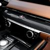 For Genesis G80 RG3 -2024 Accessories Carbon Fiber trument Panel Decorative Frame Car Dashboard Trim Stripe Cover LHD
