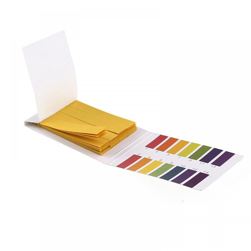 

80 полосок/упаковка PH 1-14 Лакмусовая бумага PH Тестер Бумага Универсальная индикаторная бумага Тест для воды Аквариум Домашний инструмент Измерение