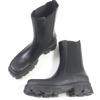 Pristine PRADA Boots Monolith Chelsea Shoes with Thick Soles Leather Mens 10 2UG007 Used