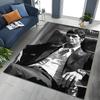 Tappeto Classico Scarface Tony Montana Movie Art per Camera da Letto Soggiorno Divano Decorazione Zerbino per Casa, Grande Tappeto Antiscivolo per Bambini
