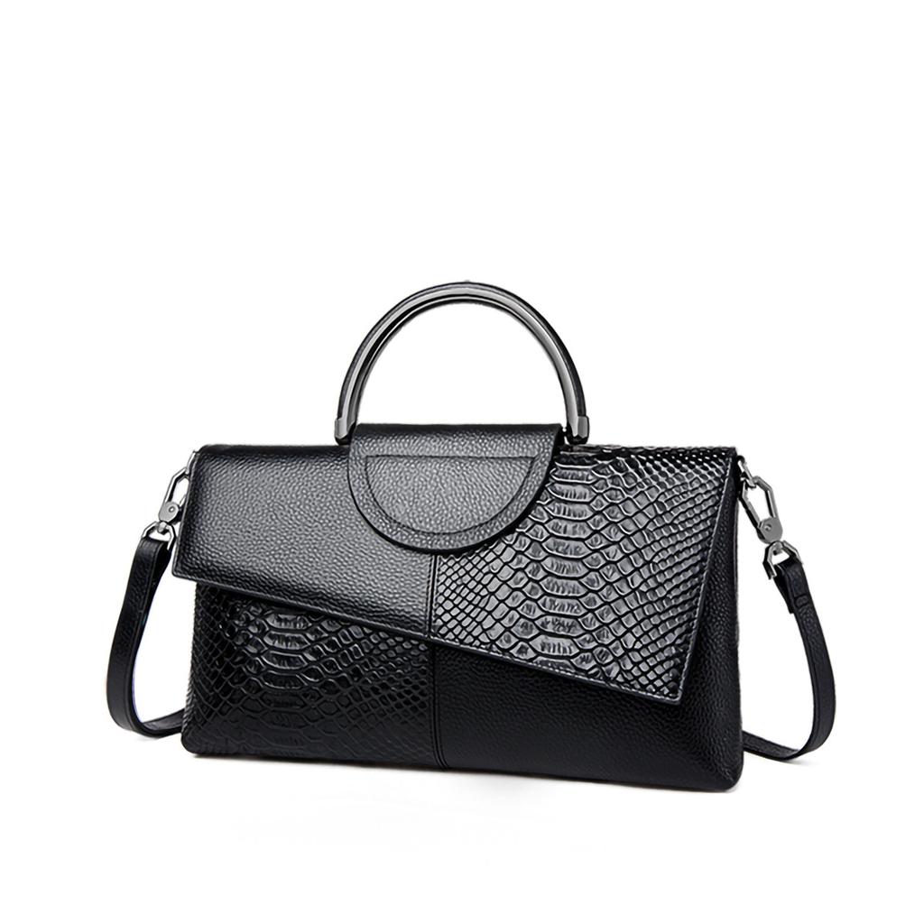 2026 HOT trendy high-end sense fashionable exquisite small bag niche women's leather large-capacity messenger bag