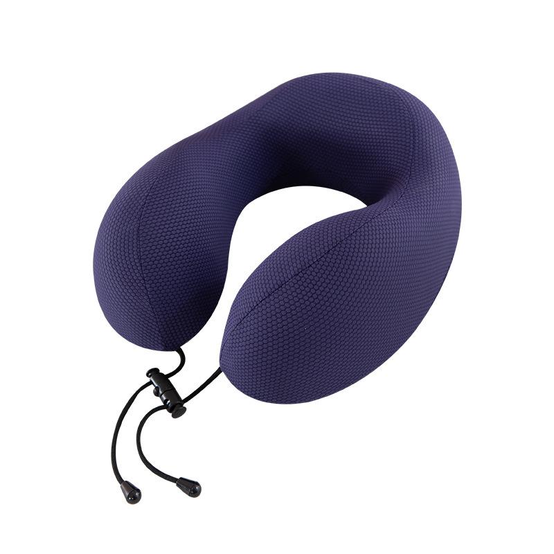 All Seasons Universal Ice Silk Memory Foam U-shaped Pillow Hump Travel Pillow Can Store Travel Neck Pillow U-shaped Pillow Japanese U-shaped Pillow